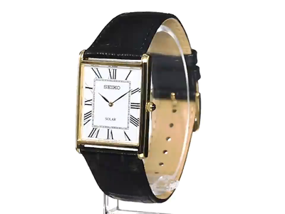 seiko men's sup880 analog display japanese quartz black watch